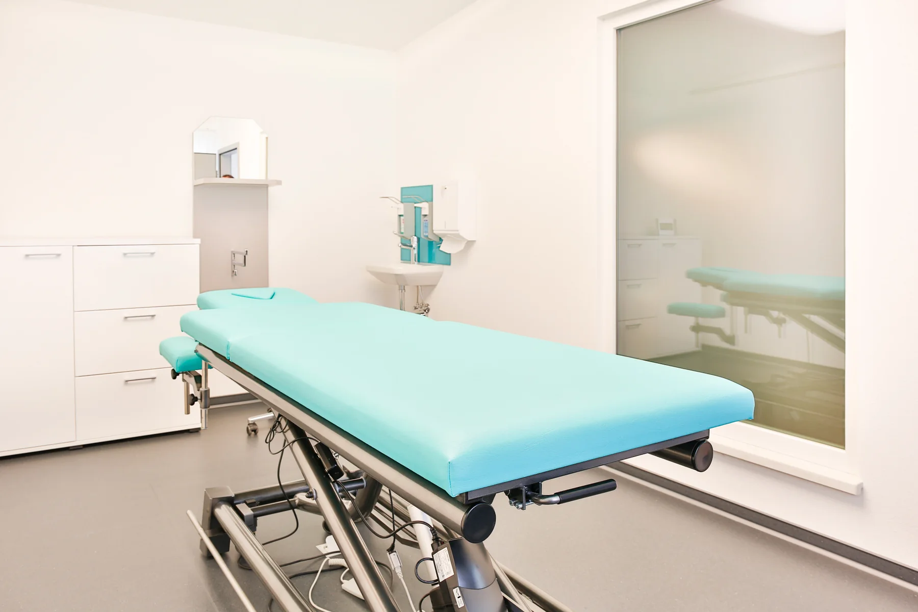 Weitere Ansicht von Behandlungszimmer 2 der Naturheilpraxis Lörcher